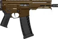 CMMG Dissent MK4 Midnight Bronze 9mm 6.5 Barrel 30-Rounds No Brace - CMMG