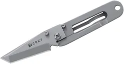 CRKT K.I.S.S. Stainless Folding Knife - 2.25 Plain Tanto Blade - CRKT