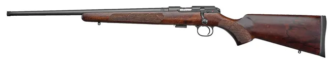 CZ 457 American Turkish Walnut .22 LR 24 Barrel 5-Rounds 11mm Dovetail - CZ-USA