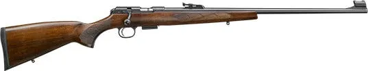 CZ 457 Lux Blued / Turkish Walnut Stock .17 HMR 24.8 Barrel 5-Rounds - CZ-USA