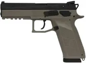 CZ P-09 Flat Dark Earth / Black 9mm 4.5 Barrel 19-Rounds - CZ-USA