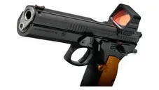 CZ TS Orange Custom 9mm 5.2 Barrel 19-Rounds w/ Holosun Comp  3 Mags - CZ-USA