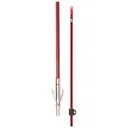 Cajun Archery Wasp Arrow Red with 4 Barb Stinger - Bear Archery