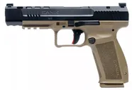 Canik METE SFx Black / Flat Dark Earth 9mm 5.2 Barrel 10-Rounds - Canik