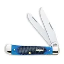 Case XX 2800 Stainless Blue Trapper - Case Knives