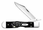 Case XX Cheetah Cub Rough Synthetic Folding 2.5 Plain Edge Clip Point Stainless Blade - Case Knives