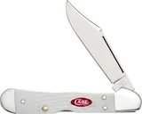 Case XX Mini CopperLock White Synthetic 2.75 Clip Point Blade - Case Knives