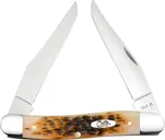 Case XX Muskrat Amber Bone 3.88 Closed 2-Blade - Case Xx