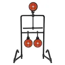 Champion Targets Gong Black / Orange Auto Reset Handgun Target 3-Count - Champion Target