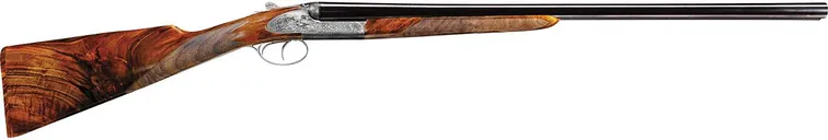 Chapuis Chasseur Deluxe 4A-Walnut / Engraved 20 GA 27.5 Barrel 2-Rounds - Chapuis