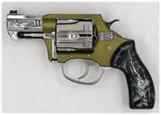 Charter Arms Undercover II OD Green / Pearl .38 SPL 2 Barrel 6-Rounds - Charter Arms