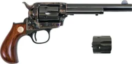 Cimarron Firearms Lightning Case Hardened .32-20 / .32 HR 5.5 Barrel 6-Rounds w/ .32 H&R Mag Cylinder - Cimarron Firearms