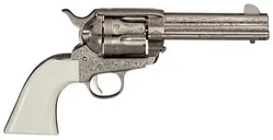 Cimarron Firearms Meldrum Nickel .45 Colt 4.75 Barrel 6-Rounds - Cimarron Firearms