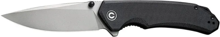 Civivi Knives Brazen 3.46 Plain Edge Drop Point 14C28N Blade - CIVIVI Knives