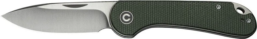 Civivi Knives Elementum Green Micarta Slip Joint 2.96 Drop Point - CIVIVI Knives