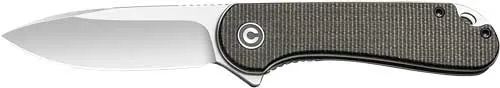 Civivi Knives Elementum Green Micarta 2.96 Satin D2 - CIVIVI Knives