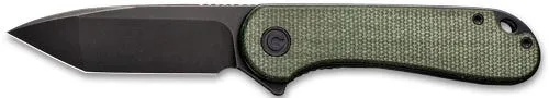 Civivi Knives Elementum Green Micarta Folding Knife 2.96 D2 Blade - CIVIVI Knives