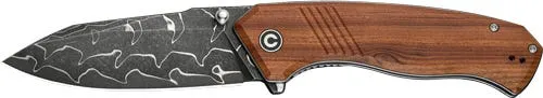 Civivi Knives Placoid Wood Folding Knife 3.6 Damascus Blade - CIVIVI Knives