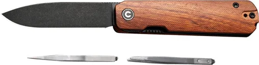 Civivi Knives Sendy Wood 2.83 Drop Point Blade - CIVIVI Knives
