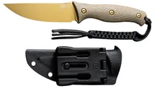 Civivi Knives Stormridge Tan Desert 3.92 Fixed Plain Edge Nitro-V Blade - CIVIVI Knives