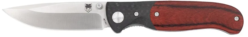 CobraTec Knives Baron Carbon Fiber EDC 3.25 Folding Drop Point 154CM Blade - CobraTec Knives