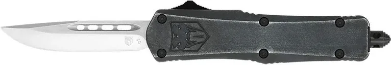 CobraTec Knives FS-3 Stone Washed Small 2.75 D2 Drop Point OTF - CobraTec Knives
