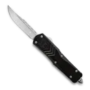 CobraTec FS-X OTF Knife - 3.75 Plain Drop Point Blade with Nylon Sheath - CobraTec Knives