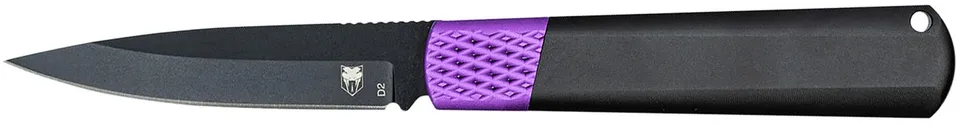 CobraTec Knives Gideon Black / Purple 3 Automatic D2 Blade - CobraTec Knives