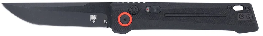 CobraTec Knives Inferno 3.5 OTF Plain Edge Tanto D2 Blade - CobraTec Knives