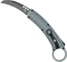 CobraTec Knives Karambit Grey Double Action Folding Knife 2.75 D2 Blade - CobraTec Knives