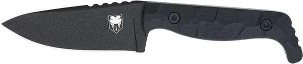 CobraTec Knives Kingpin 4 Fixed Blade D2 Drop Point Blade w/ Kydex Sheath - CobraTec Knives