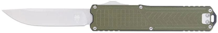 CobraTec Knives Ranger OD Green OTF Automatic Double Action 3.25 Drop Point D2 Blade - CobraTec Knives