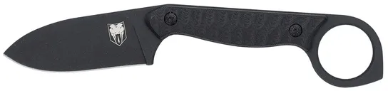 CobraTec Knives Wolfteeth EDC 2.75 Plain Edge Drop Point 14C28N Blade - CobraTec Knives