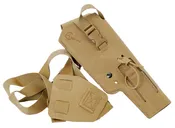 Cole-tac Varmint Wrangler Pistol Holder Coyote Brown LH - Cole-TAC