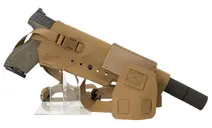Cole-tac Varmint Wrangler XL Pistol Holder Coyote Brown LH - Cole-TAC