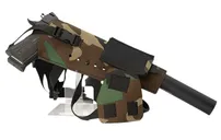 Cole-tac Varmint Wrangler XL Chest Holster Woodland LH - Cole-TAC