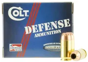 DoubleTap Colt Defense Brass .45 ACP 230-Grain 20-Rounds JHP - DoubleTap Ammunition