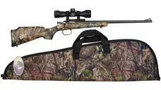 Crickett Synthetic 22LR 16.125 1RD Mossy Oak - Davey Crickett