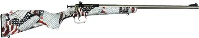 Crickett Youth Amendment Stainless .22 LR 16.12 Barrel 1-Rounds - Davey Crickett