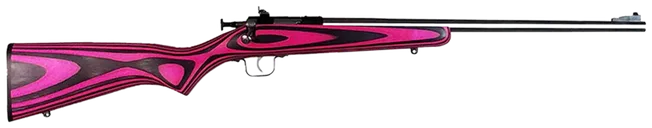 Crickett Youth Pink / Black .22 LR 16 Barrel 1-Rounds - Davey Crickett