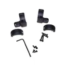 Dednutz 1 inch Hi 4 Screw Black - Dednutz