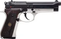 Derya Melik Black / Silver 9mm 4.9 Barrel 15-Rounds - Derya Arms