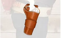Desantis BUTCH CSDY SAA 5 1/2 RH TAN - DeSantis Gunhide