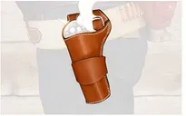 Desantis BUTCH CSDY SAA 4 3/4 LH TAN - DeSantis Gunhide