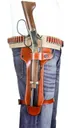 Desantis Mare s Leg Saddle Leather/Steer Hide OWB Holster 1.75 - DeSantis Gunhide