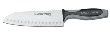 Dexter V-LO Black / Grey Santoku Chef Knife 7 Blade - Dexter