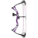 Diamond Archery Atomic Youth Bow Purple - Diamond Archery