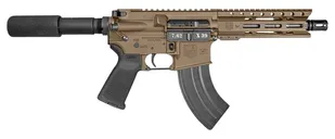 Diamondback DB15 Flat Dark Earth / Black 7.62 X 39 7 Barrel 28-Rounds - Diamondback Firearms