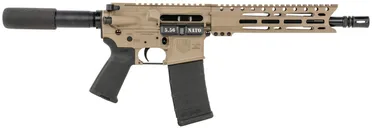 Diamondback DB15 Pistol Flat Dark Earth 5.56 NATO/.223 Rem 10 Barrel 30-Rounds M-LOK Handguard - Diamondback Firearms