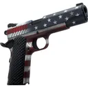 Dickinson LLC Adam 1911 American Flag .45 ACP 4.37 Barrel 8-Rounds - Dickinson